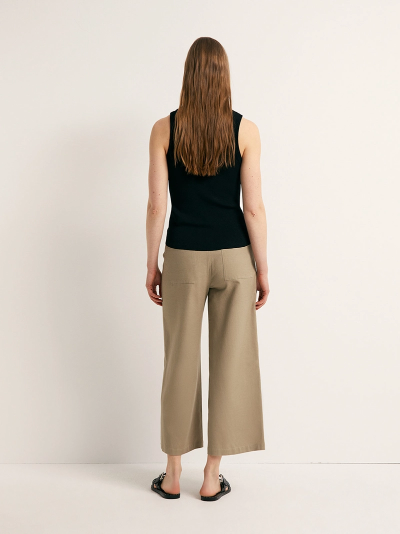 PANTALÓN MUJER SFERA CULOTTE REGULAR FIT - 3