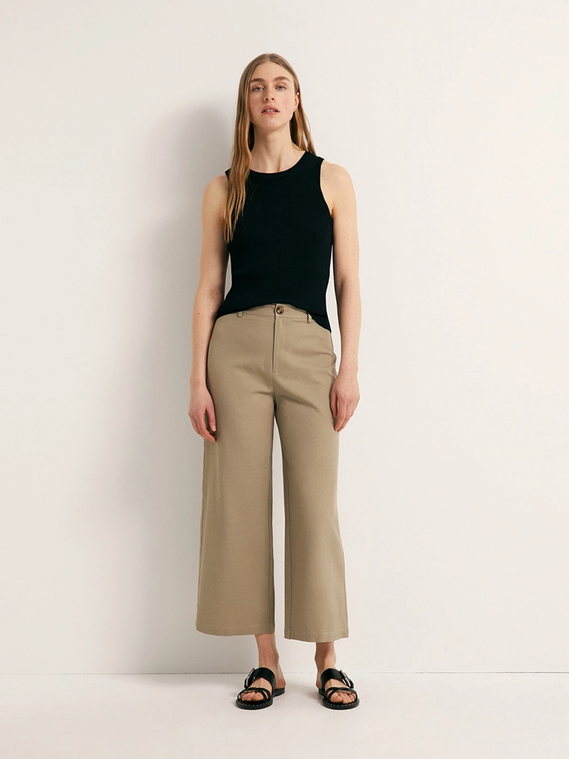 PANTALÓN MUJER SFERA CULOTTE REGULAR FIT - 1