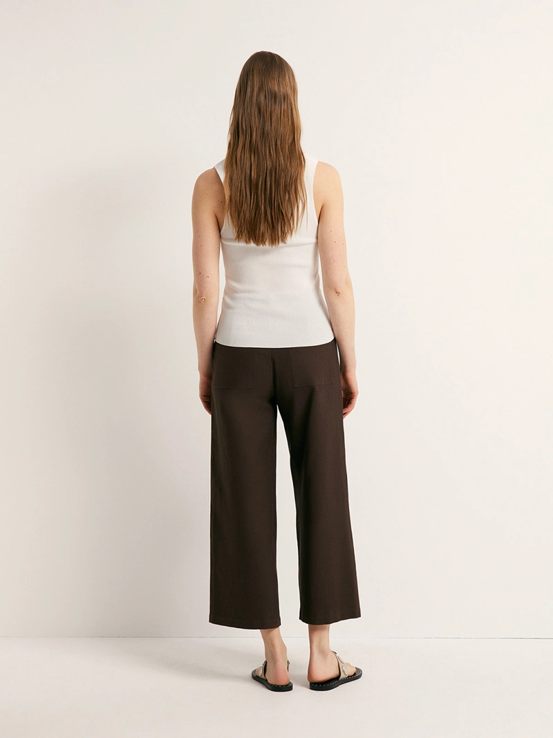 PANTALÓN MUJER SFERA CULOTTE REGULAR FIT - 3