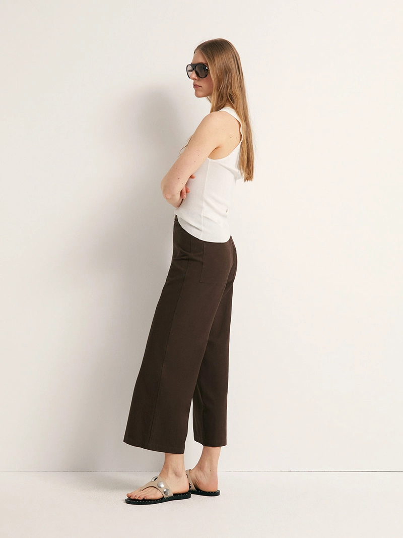 PANTALÓN MUJER SFERA CULOTTE REGULAR FIT - 2