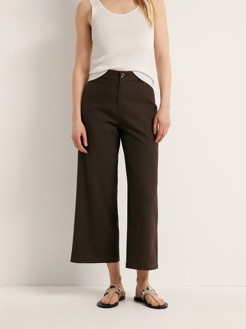 PANTALÓN MUJER SFERA CULOTTE REGULAR FIT - 4