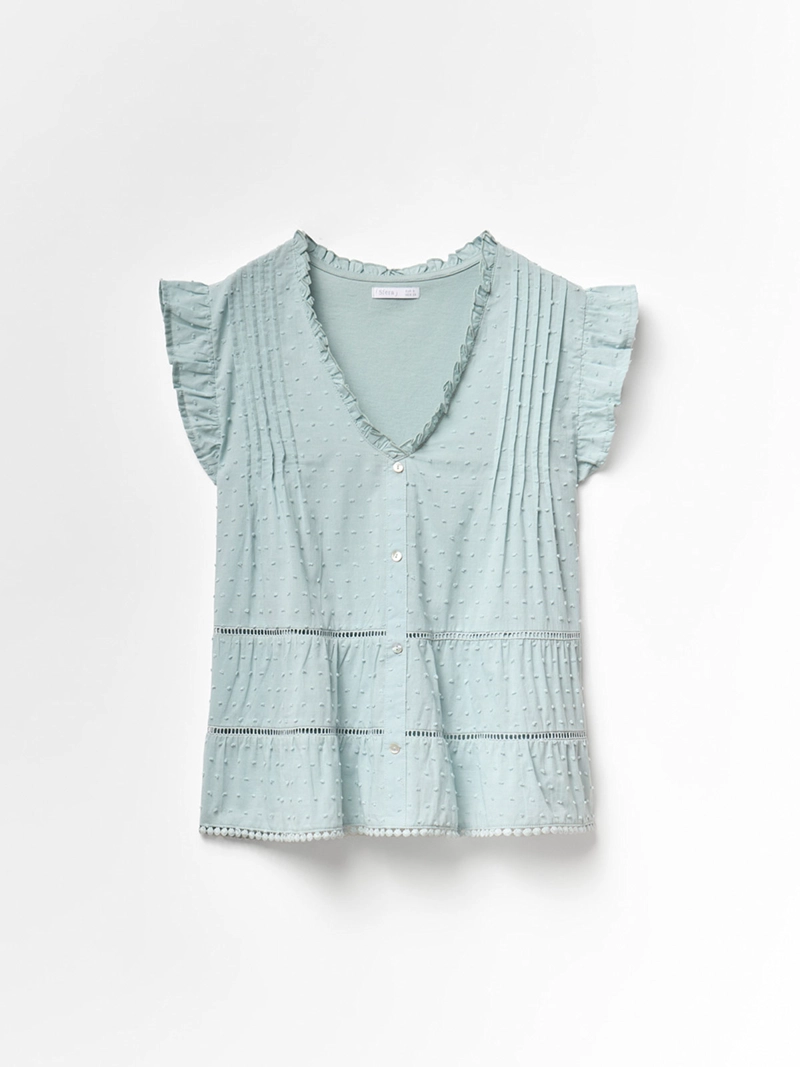POLERA MUJER SFERA SIN MANGAS PLUM - 6