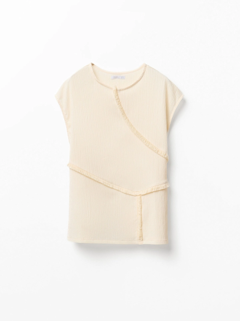 BLUSA MUJER SFERA MANGA CORTA - 6