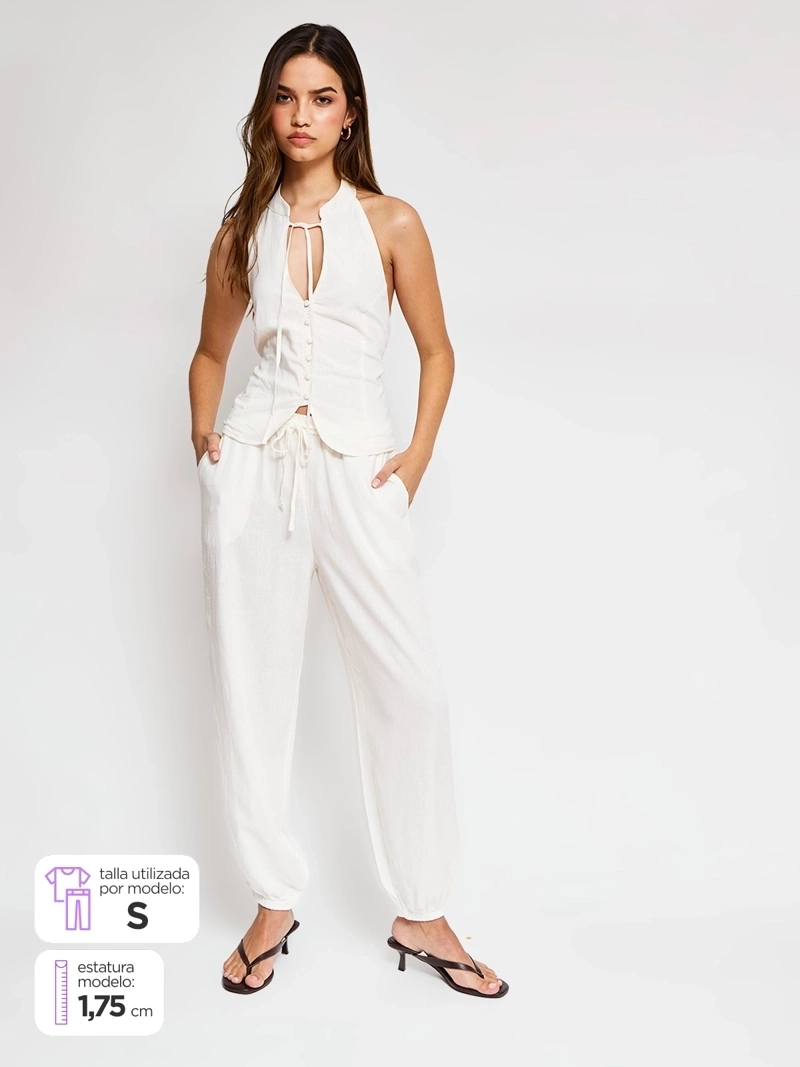 PANTALÓN MUJER INDEX BOMBACHO - 1
