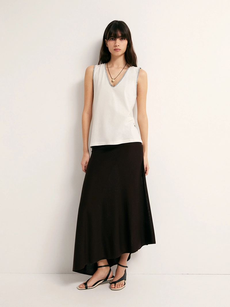 BLUSA MUJER SFERA SIN MANGAS - 3