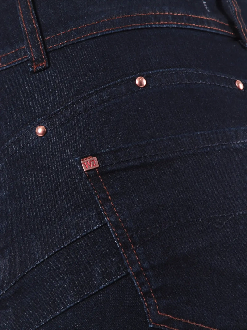 JEANS MUJER WADO'S CLAUDE FLARE TIRO MEDIO PUSH UP - 6