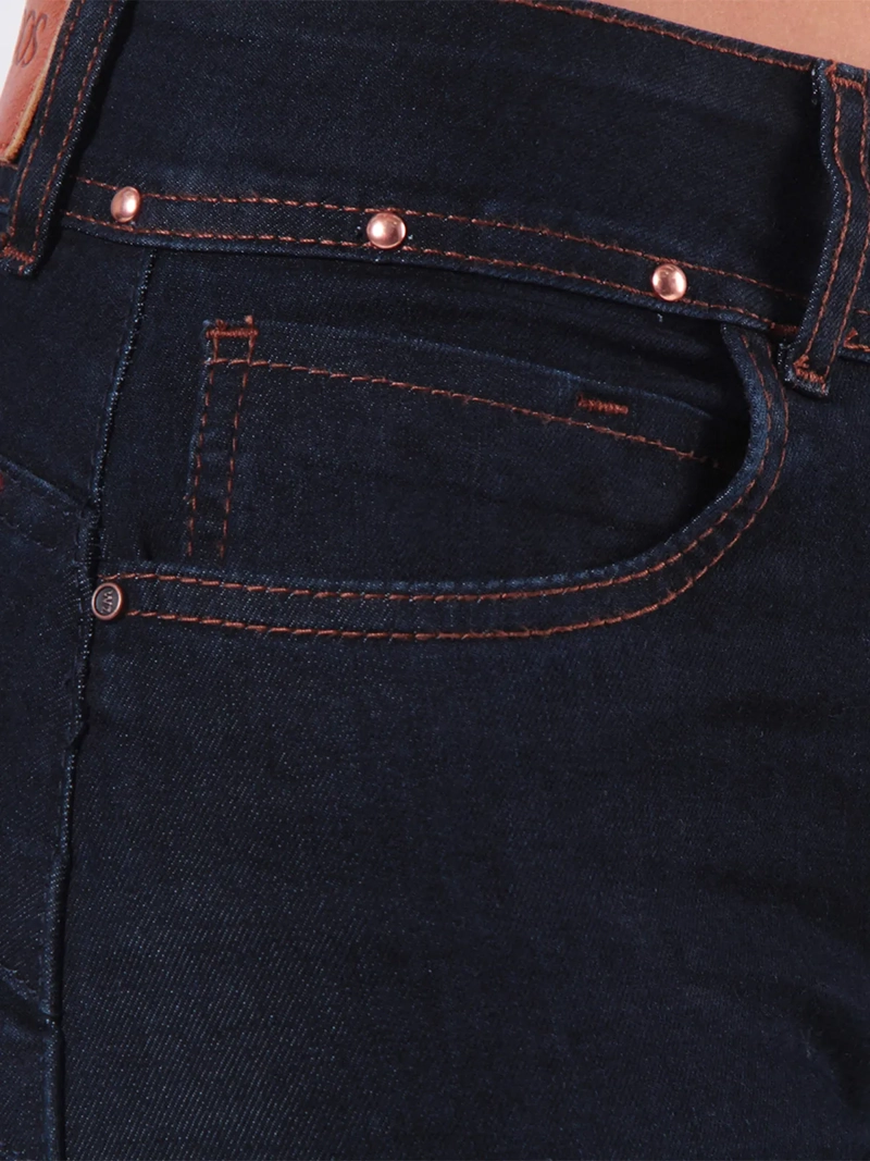 JEANS MUJER WADO'S CLAUDE FLARE TIRO MEDIO PUSH UP - 8