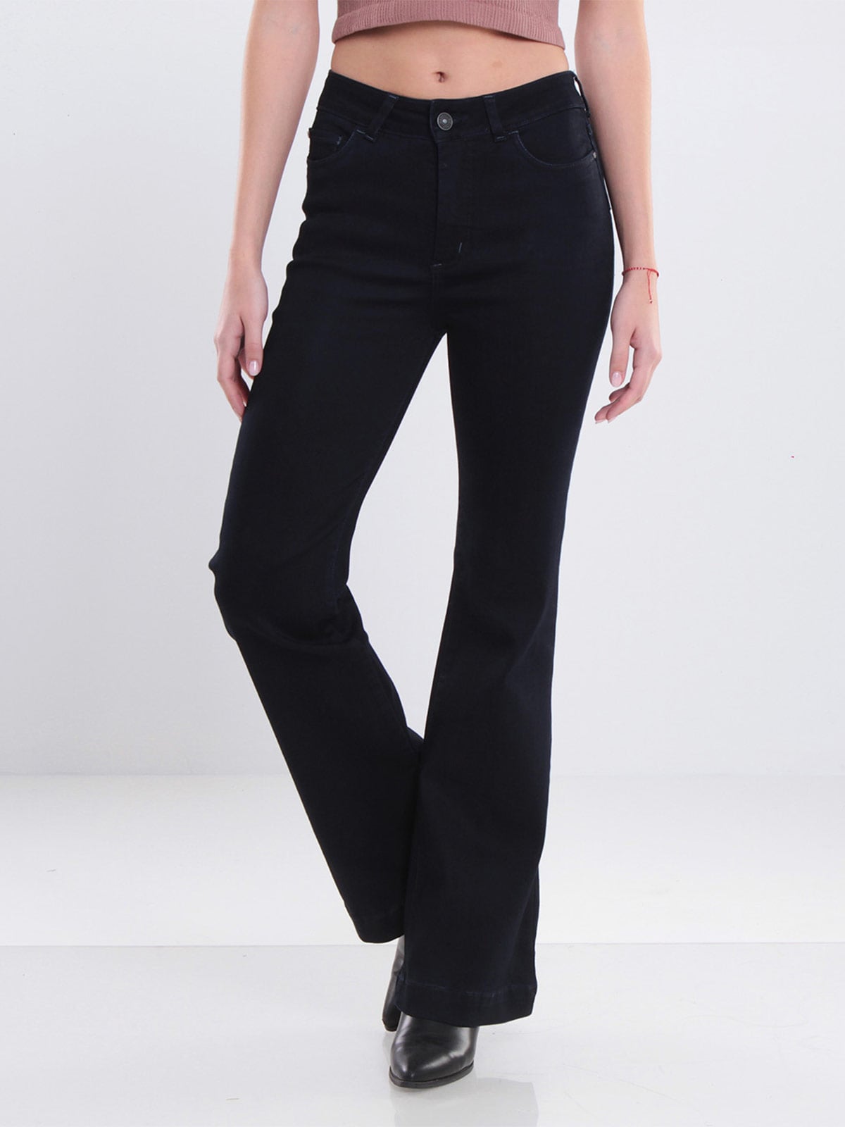 JEANS MUJER WADO'S FLARE TIRO ALTO PUSH UP - 3