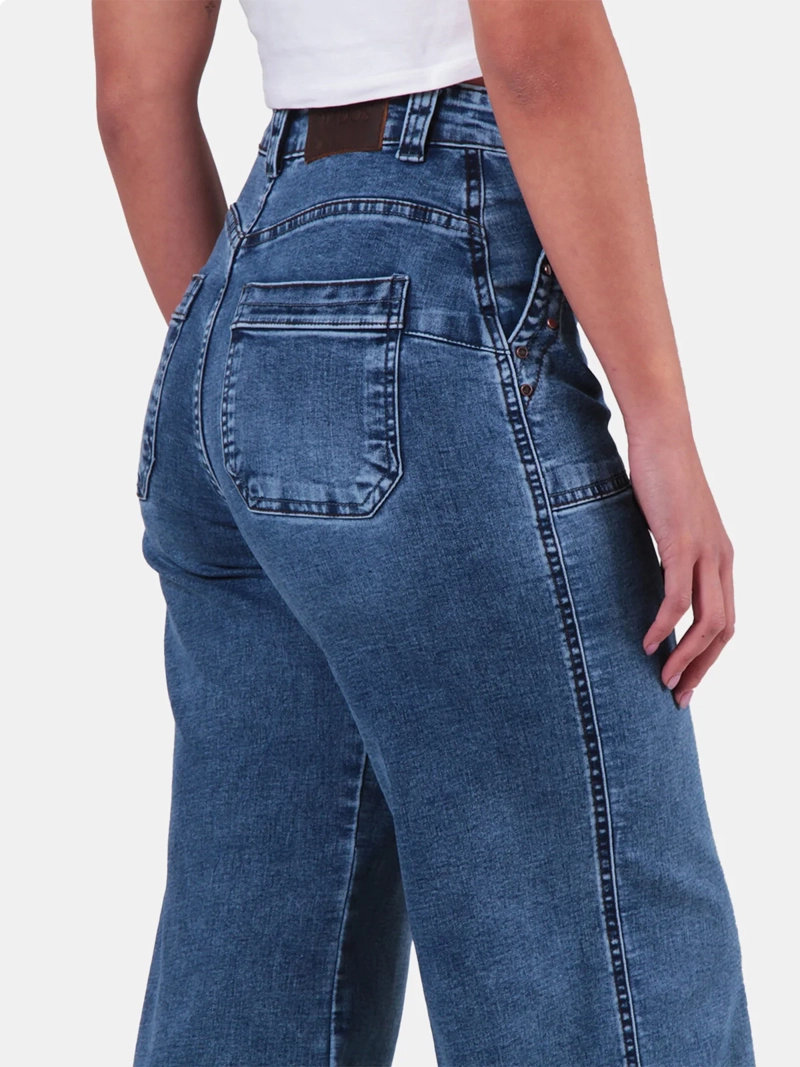 JEANS MUJER WADO'S TIRO ALTO REGULAR FIT - 5