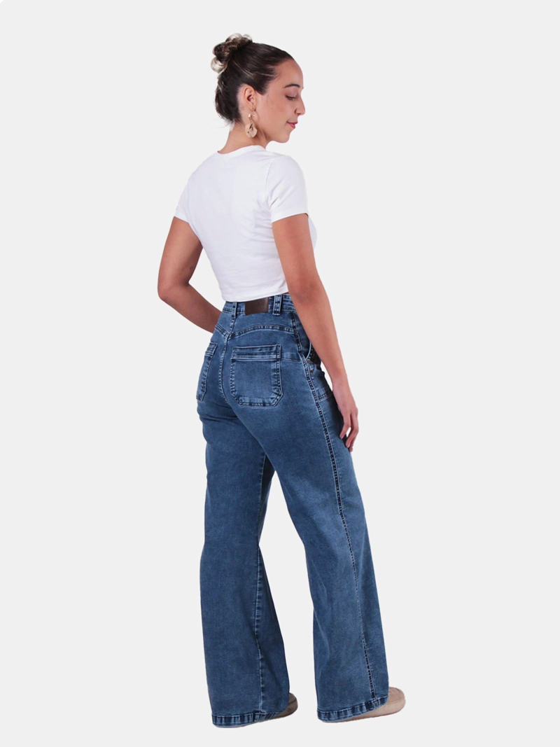 JEANS MUJER WADO'S TIRO ALTO REGULAR FIT - 2