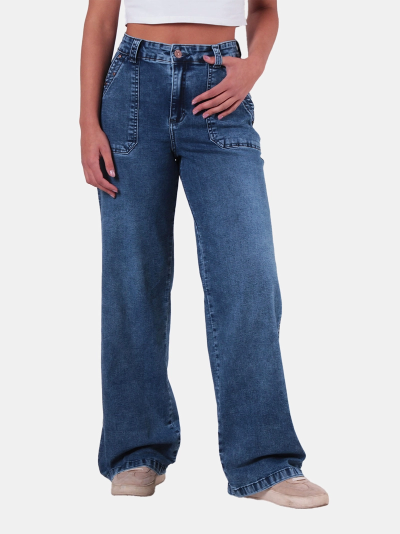 JEANS MUJER WADO'S TIRO ALTO REGULAR FIT - 3