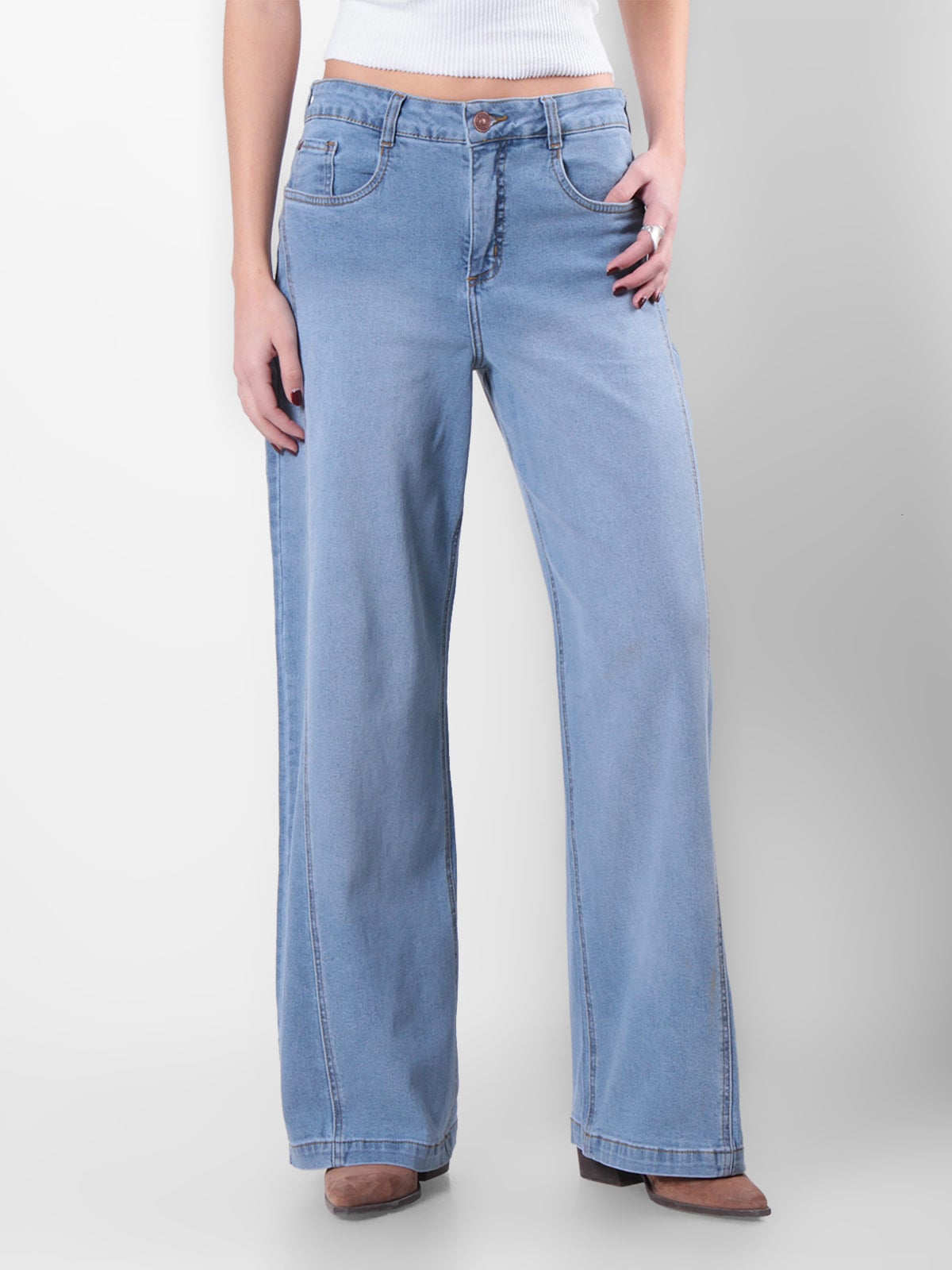 JEANS MUJER WADOS WIDE LEG  - 2