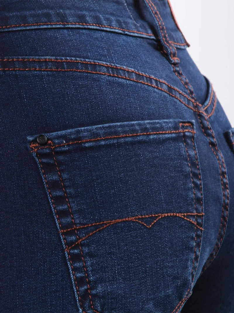 JEANS MUJER WADO'S WIDELEG TIRO MEDIO  - 7