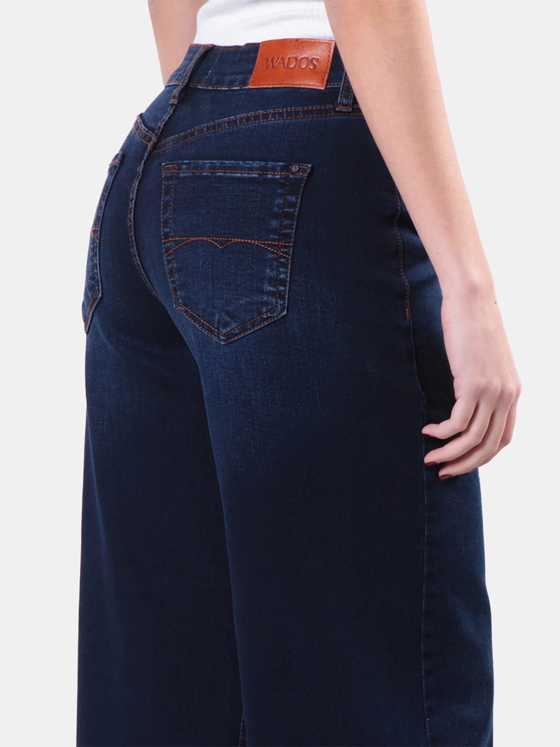 JEANS MUJER WADO'S WIDELEG TIRO MEDIO  - 5