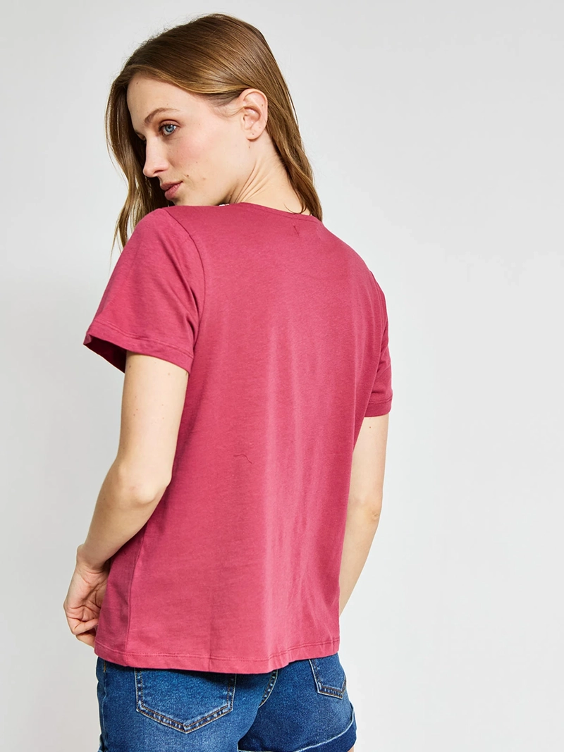 POLERA MUJER SFERA ALGODÓN COLLAR - 2