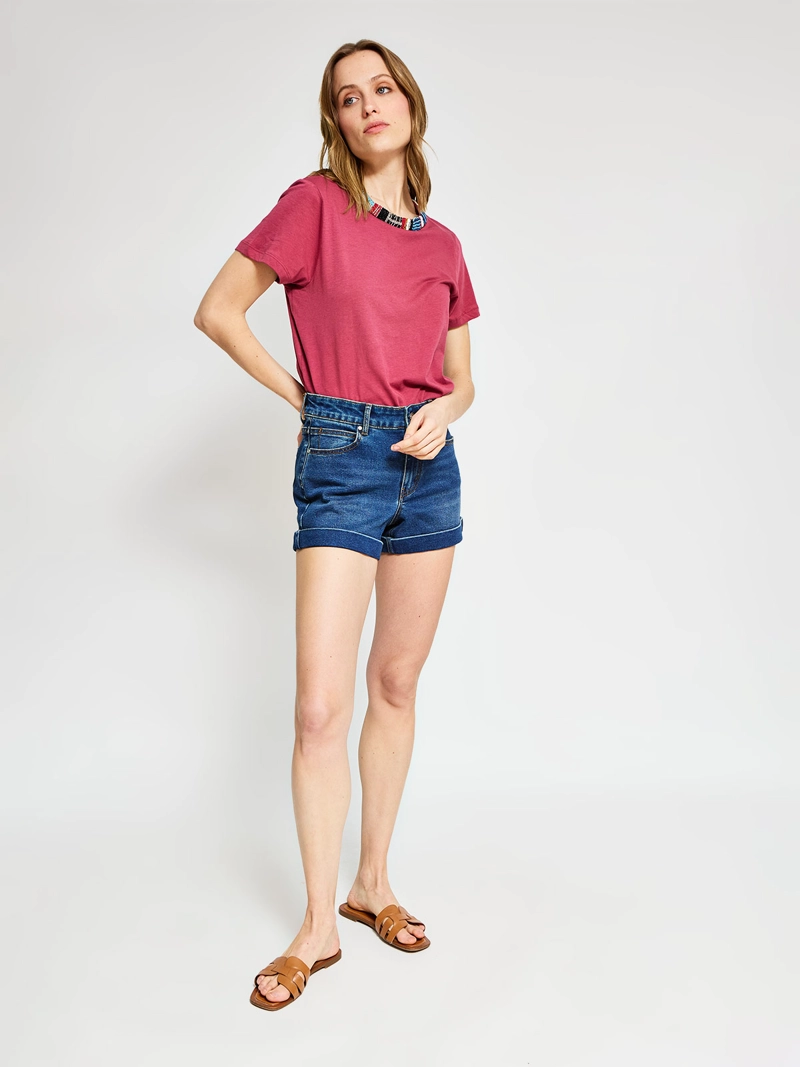 POLERA MUJER SFERA ALGODÓN COLLAR - 4