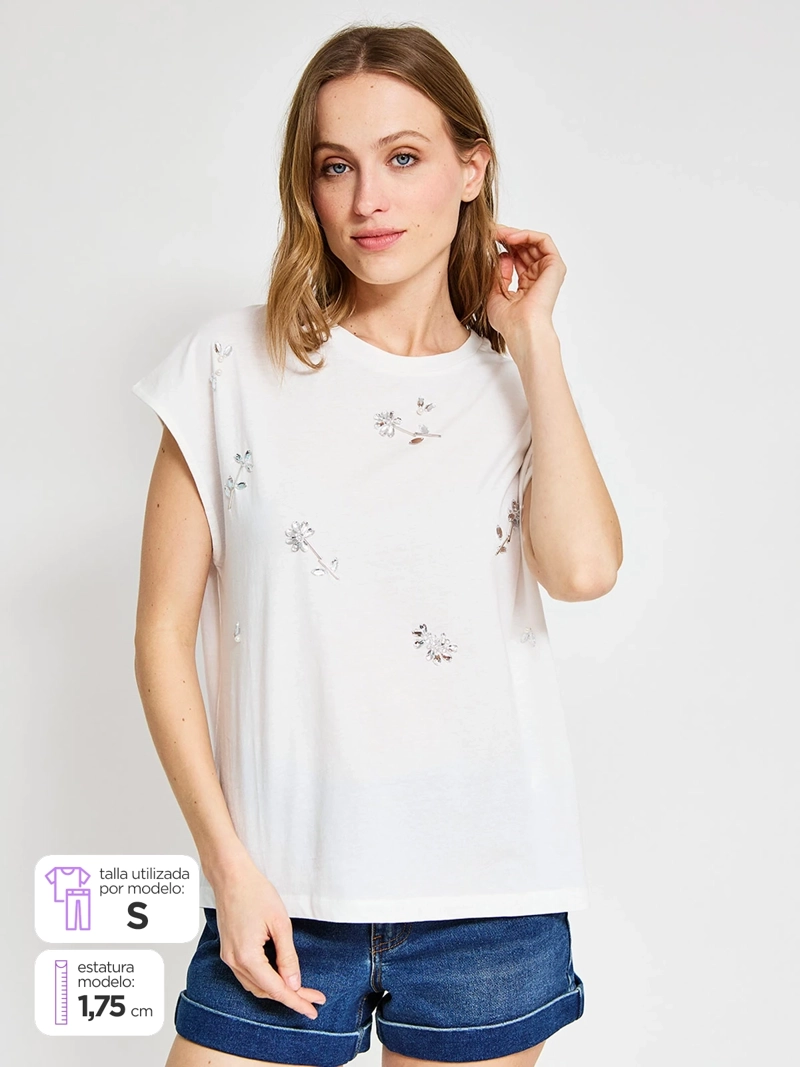 POLERA MUJER SFERA ALGODÓN
