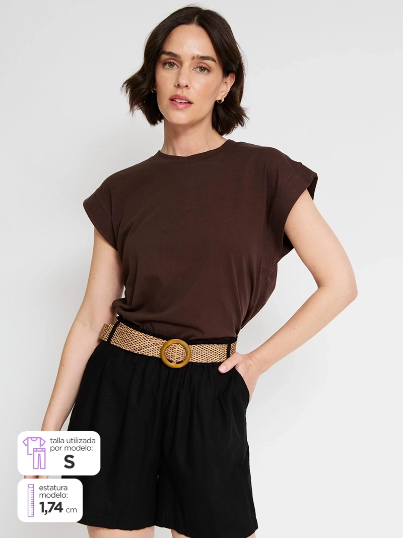 POLERA MUJER SFERA BÁSICA