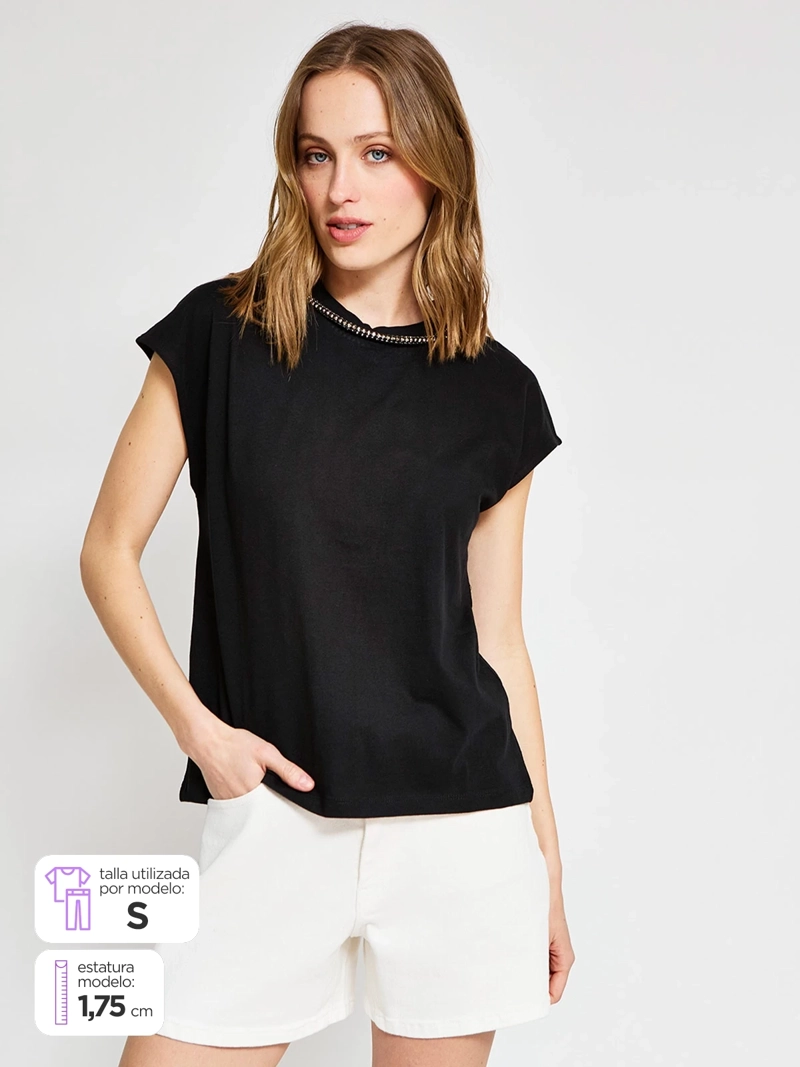 POLERA MUJER SFERA ALGODÓN