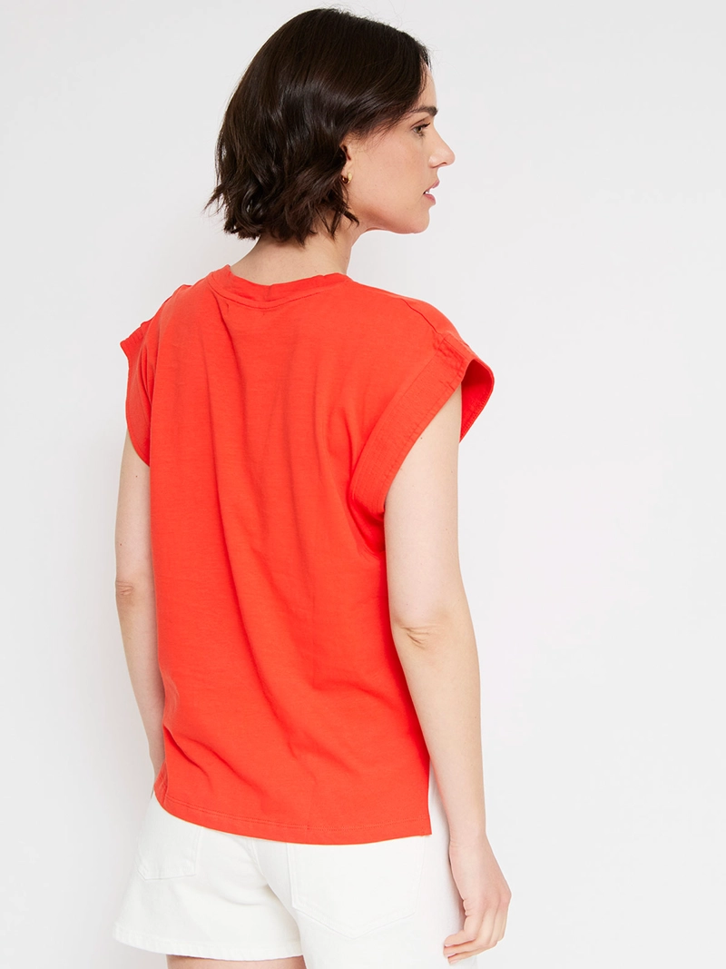 POLERA MUJER SFERA ALGODÓN BÁSICA - 2
