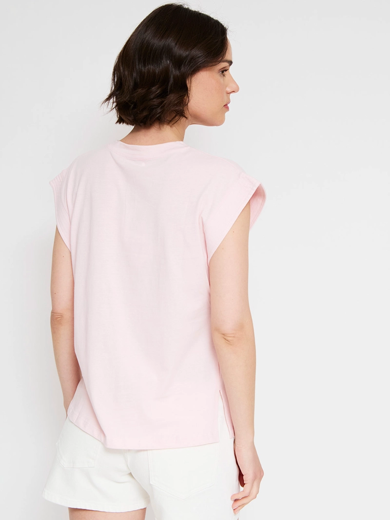 POLERA MUJER SFERA ALGODÓN BÁSICA - 2