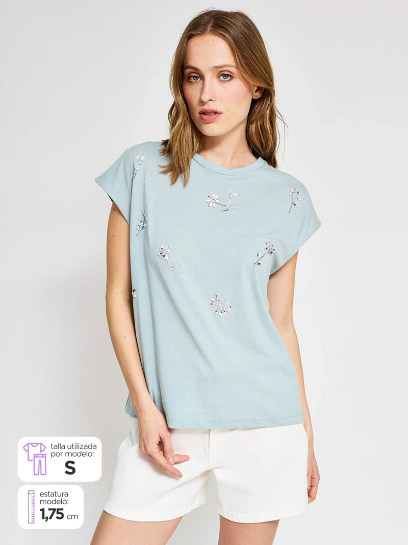 POLERA MUJER SFERA ALGODÓN