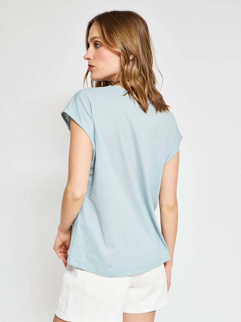 POLERA MUJER SFERA ALGODÓN  - 2