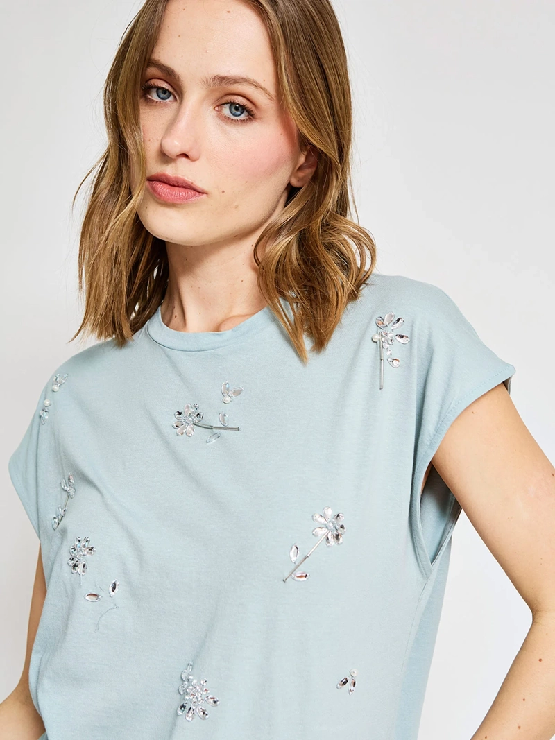 POLERA MUJER SFERA ALGODÓN  - 3