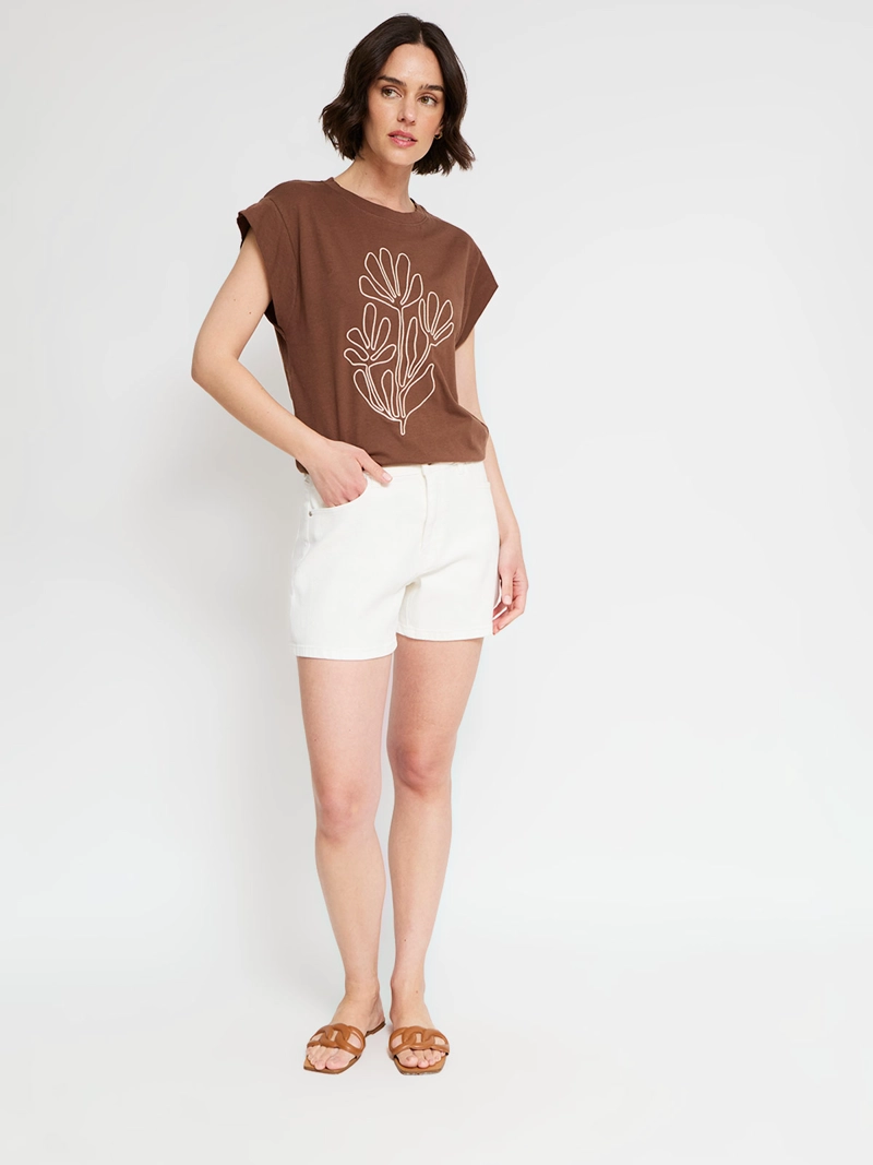 POLERA MUJER SFERA ALGODÓN  - 4