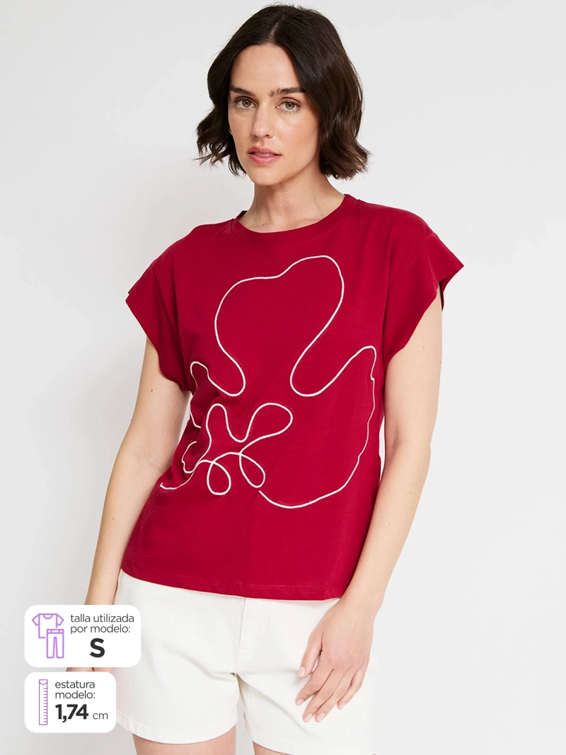 POLERA MUJER SFERA ALGODÓN