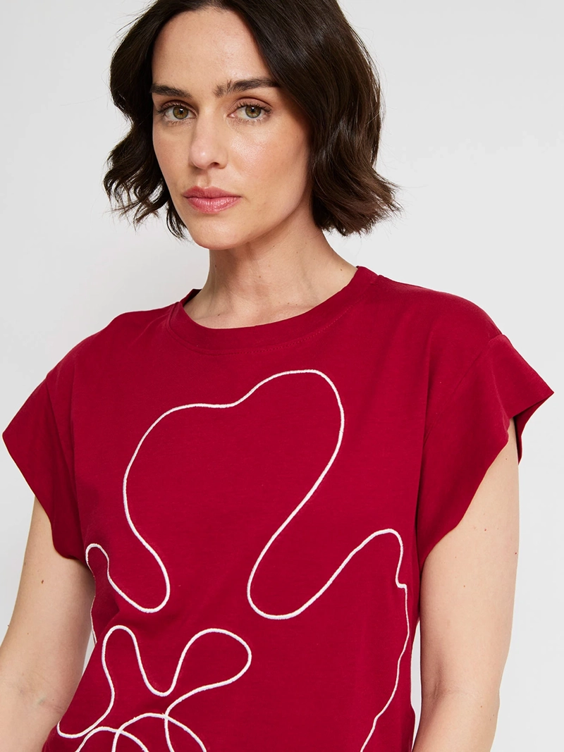 POLERA MUJER SFERA ALGODÓN  - 3