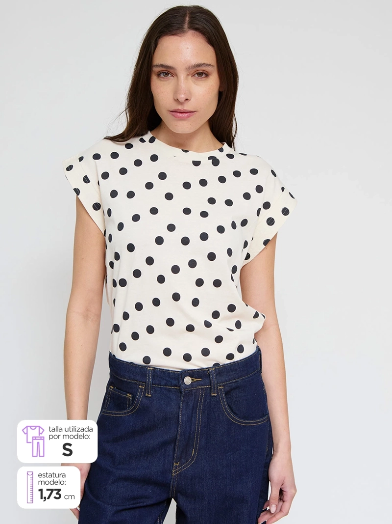 POLERA MUJER SFERA BÁSICA - 1