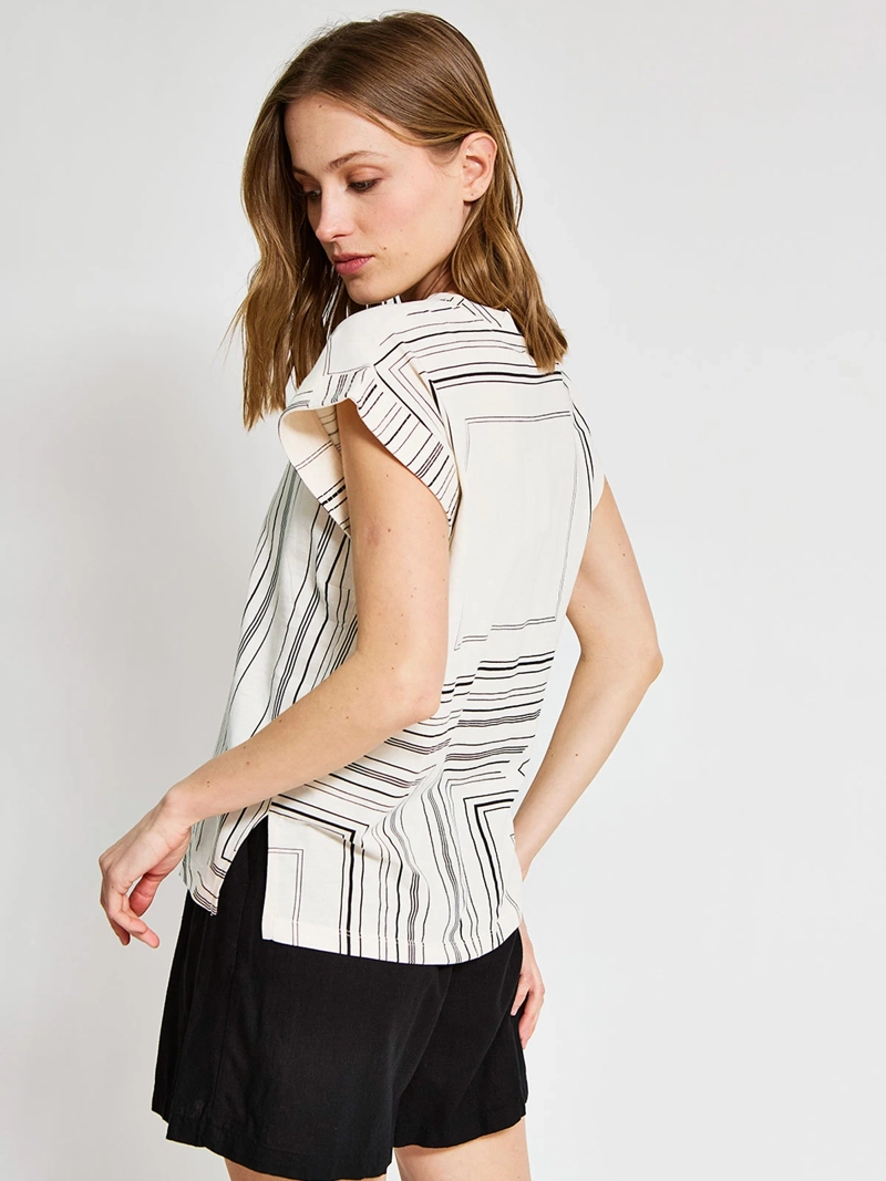 POLERA MUJER SFERA ALGODÓN BÁSICA - 2