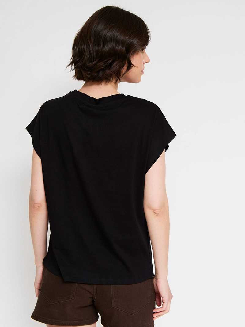 POLERA MUJER SFERA ALGODÓN MANGA CORTA - 2