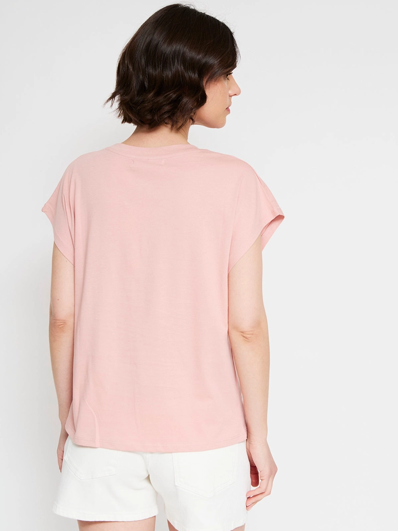POLERA MUJER SFERA ALGODÓN MANGA CORTA - 2