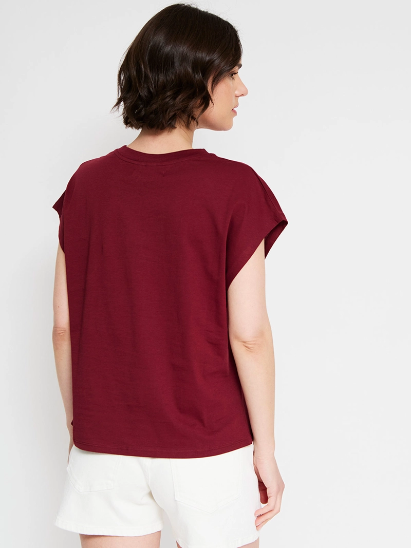 POLERA MUJER SFERA ALGODÓN MANGA CORTA - 2