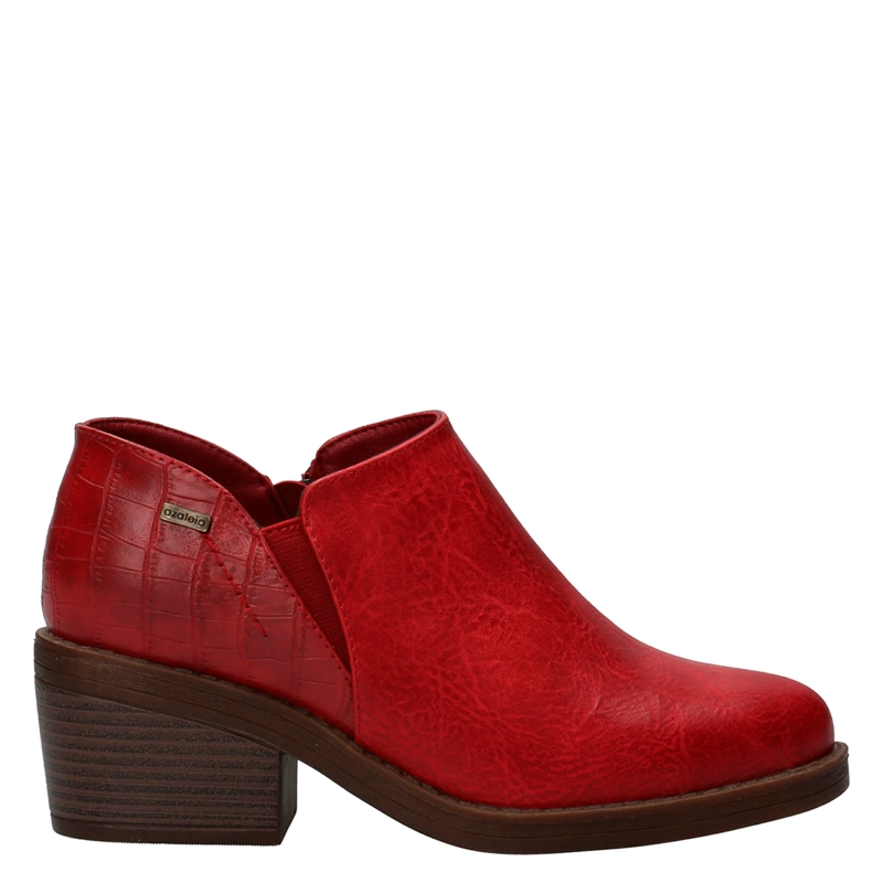 BOTINES MUJER AZALEIA ROJO KAIA - 1