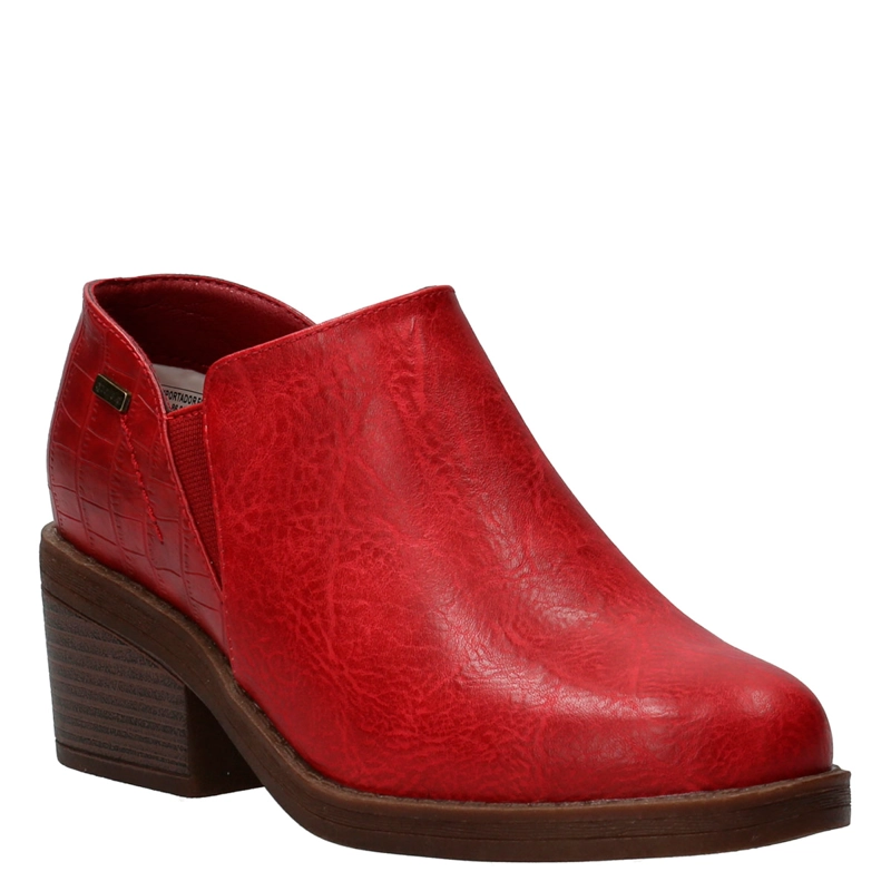 BOTINES MUJER AZALEIA ROJO KAIA - 2