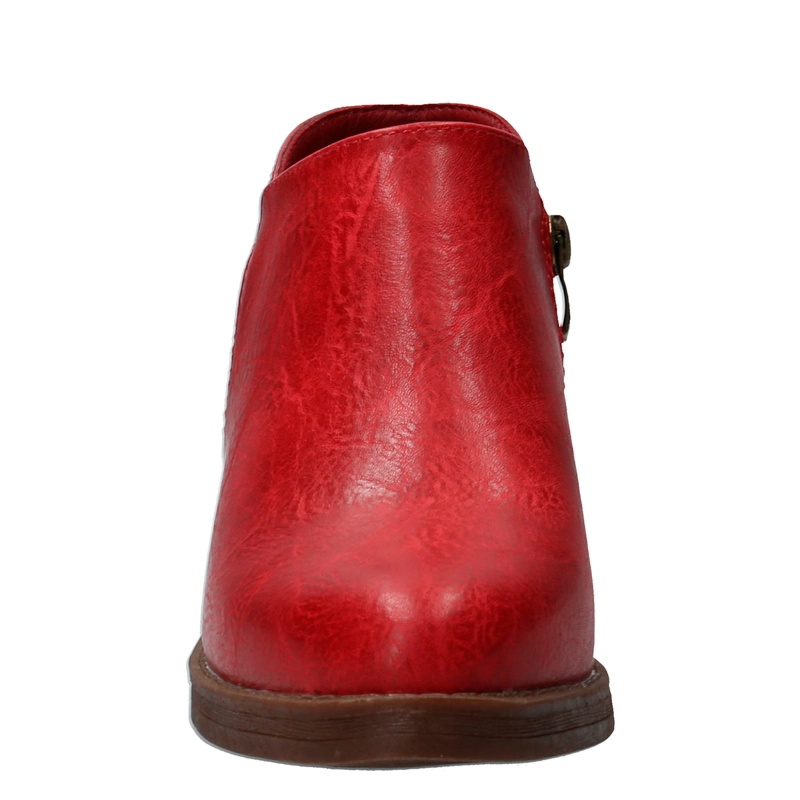 BOTINES MUJER AZALEIA ROJO KAIA - 3