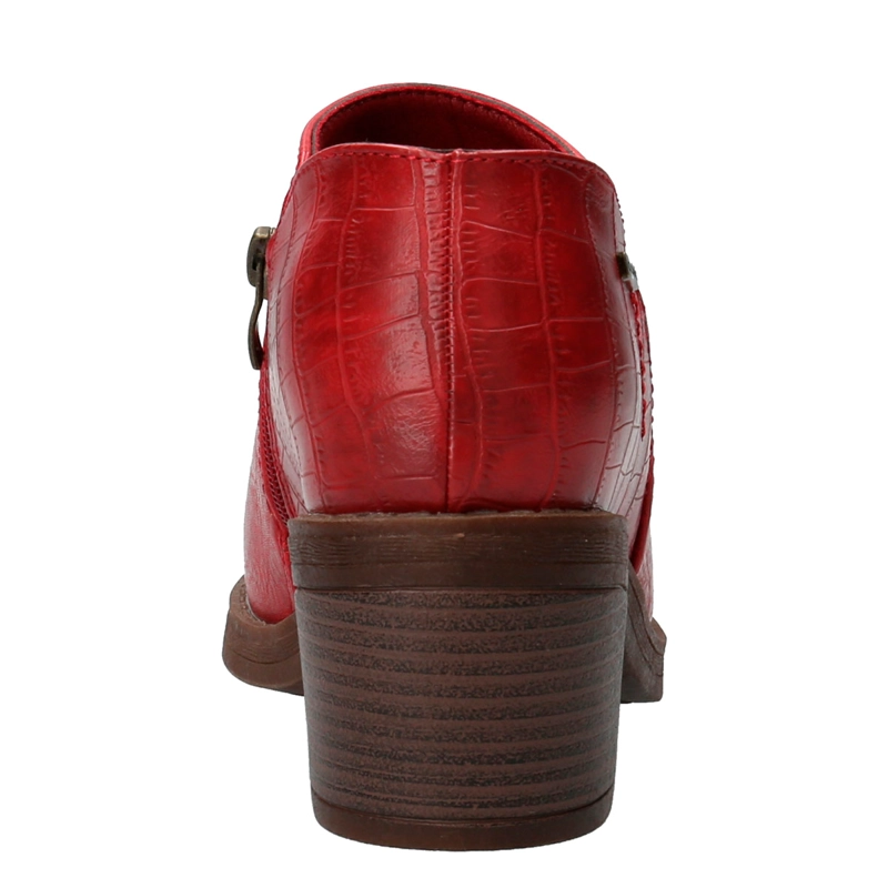 BOTINES MUJER AZALEIA ROJO KAIA - 5
