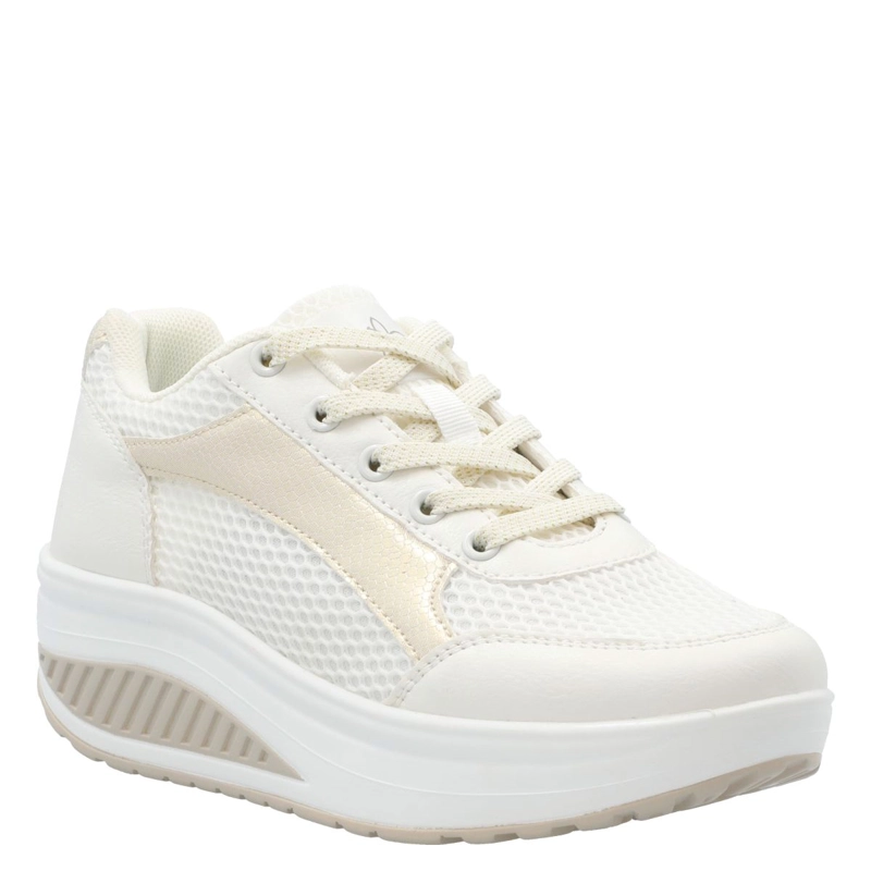 ZAPATILLAS MUJER AZALEIA CASUALES BLANCO CAMELIA - 2