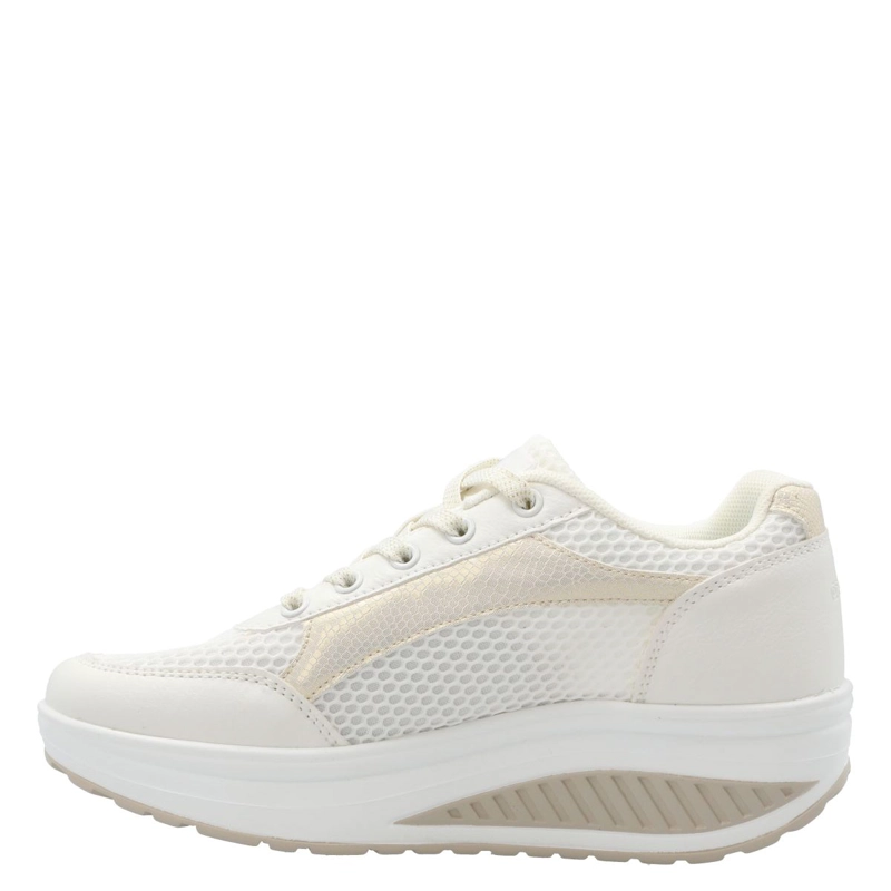 ZAPATILLAS MUJER AZALEIA CASUALES BLANCO CAMELIA - 4