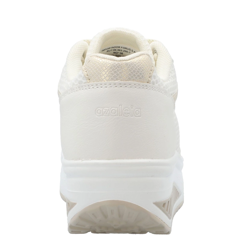 ZAPATILLAS MUJER AZALEIA CASUALES BLANCO CAMELIA - 5