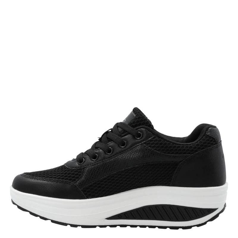ZAPATILLAS MUJER AZALEIA CASUALES NEGRO CAMELIA - 4