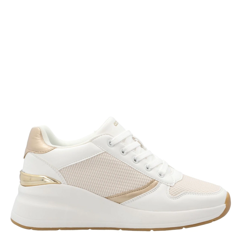 ZAPATILLAS MUJER AZALEIA CASUALES BEIGE GIRASOL - 1