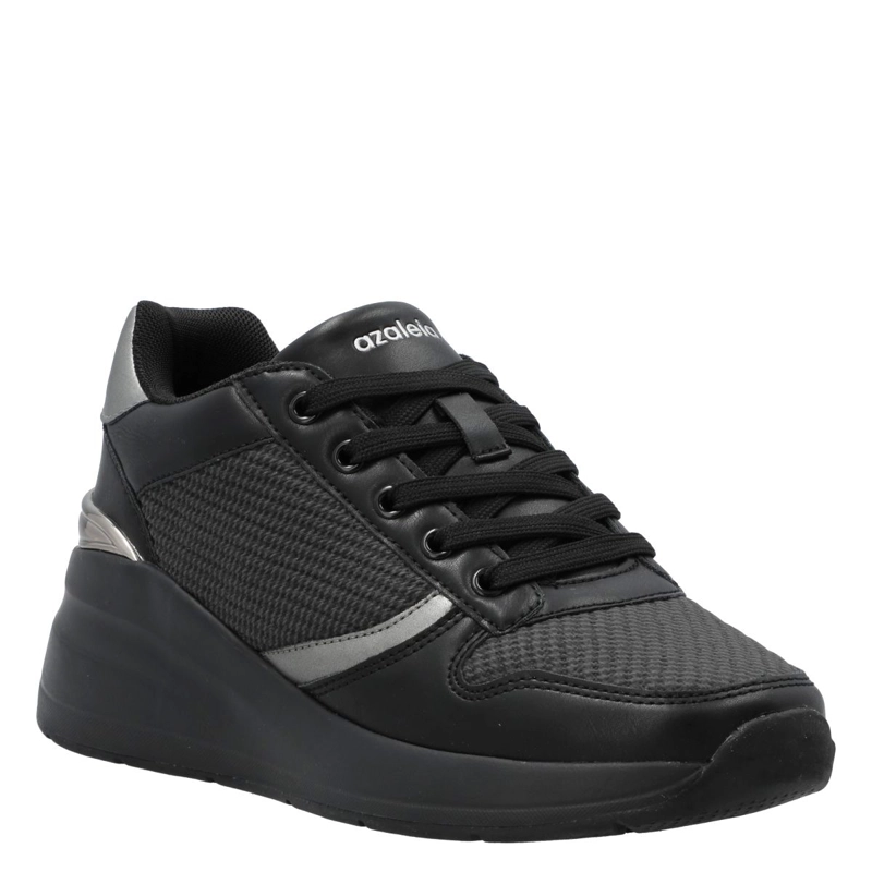 ZAPATILLAS MUJER AZALEIA CASUALES NEGRO GIRASOL - 2