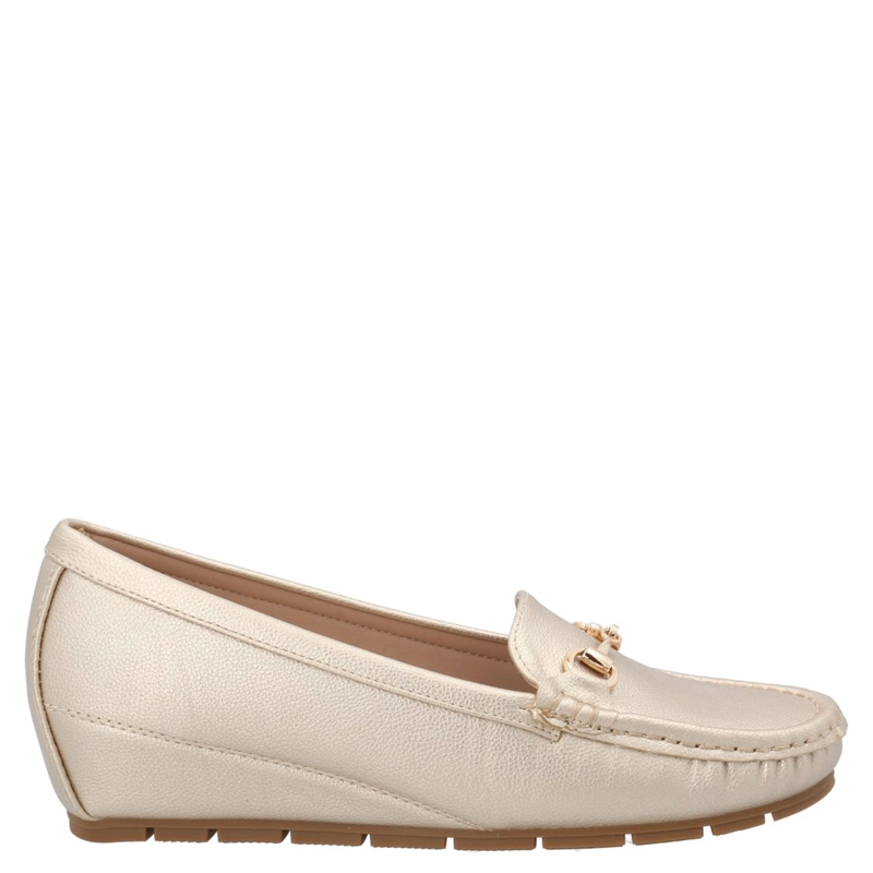 ZAPATOS MUJER AZALEIA DORADO DEVIRA - 1
