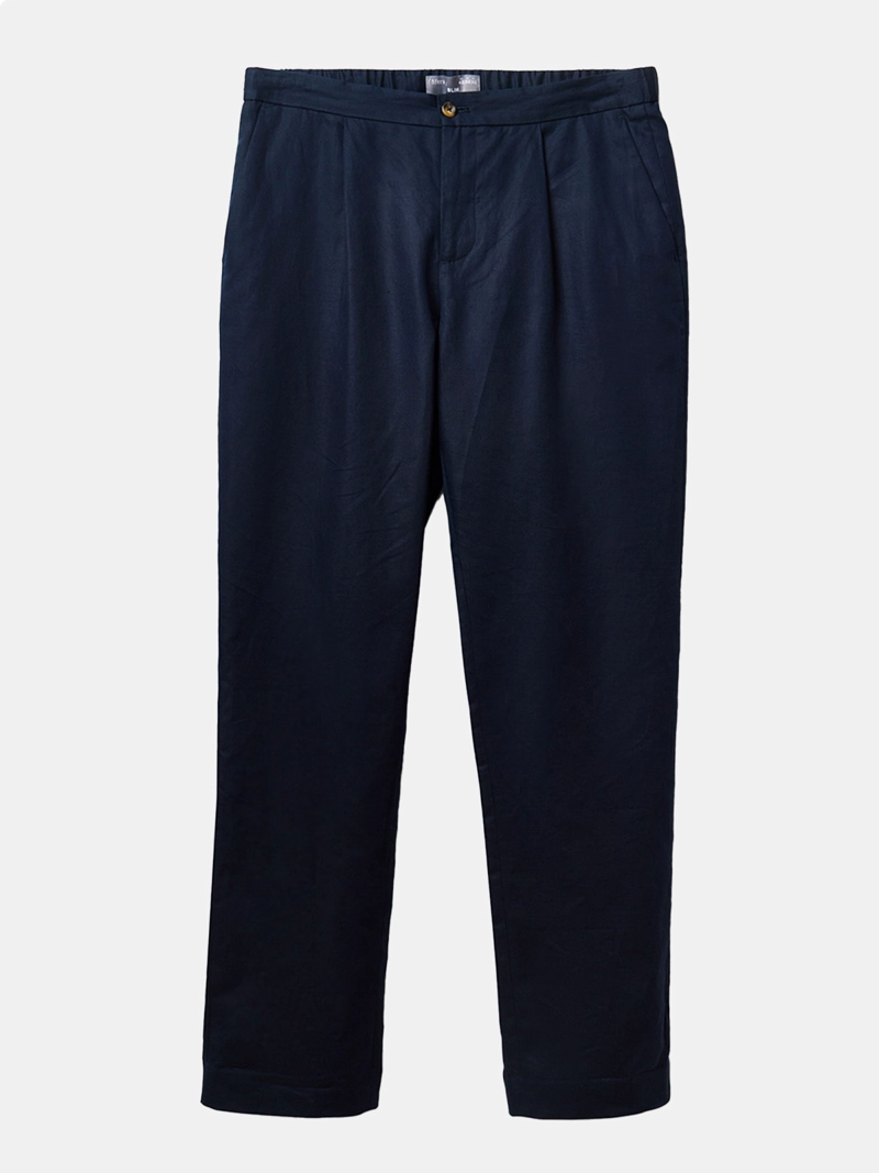PANTALÓN HOMBRE SFERA LINO DE VESTIR BOLSILLOS DELANTEROS - 5