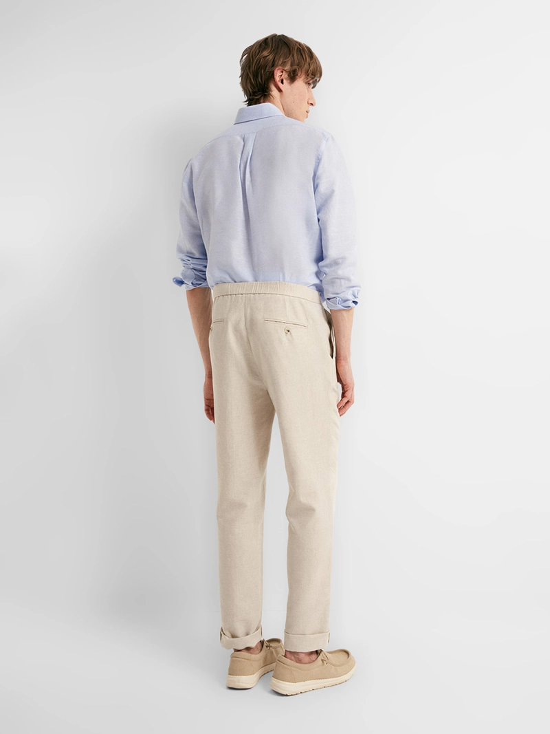 PANTALÓN HOMBRE SFERA LINO DE VESTIR BOLSILLOS DELANTEROS - 2