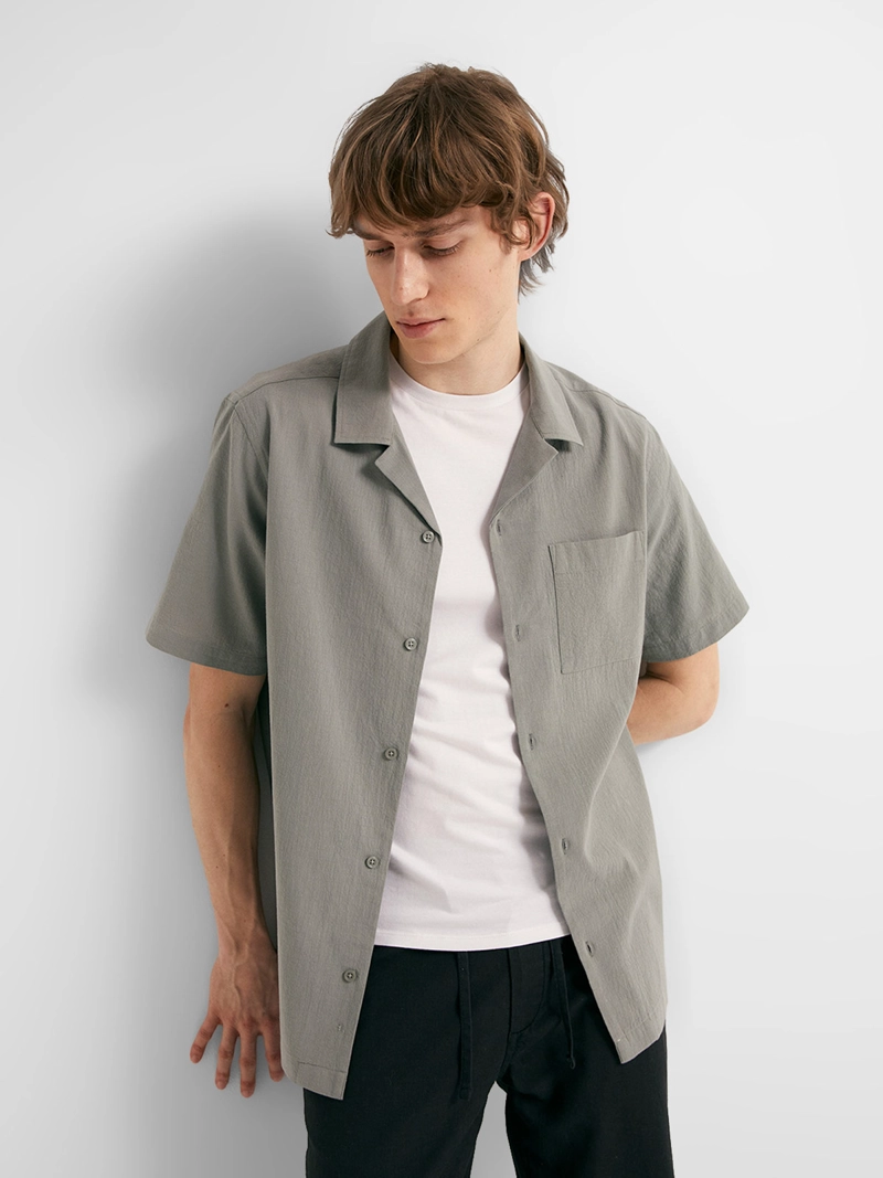CAMISA HOMBRE SFERA MANGA LARGA - 1